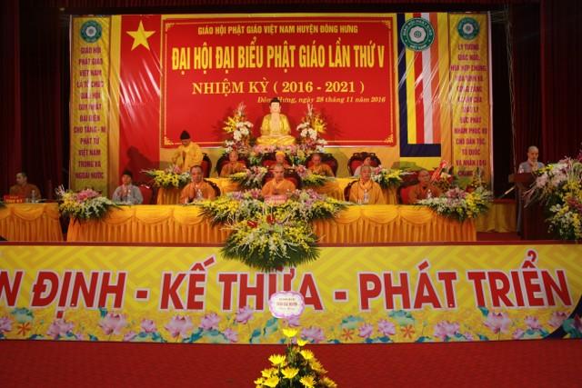 Thái Bình: Đại hội đại biểu Phật giáo huyện Đông Hưng lần V