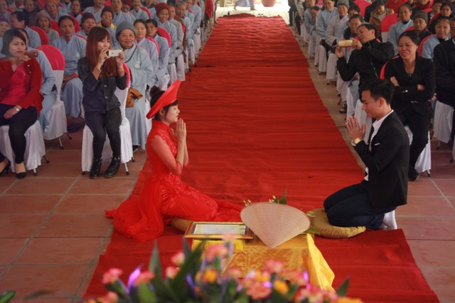 Thái Bình: Lễ hằng thuận tại chùa Văn Môn