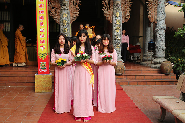 Hà Nội: Trang nghiêm Đại lễ kỷ niệm Phật Thành Đạo tại chùa Tăng Phúc
