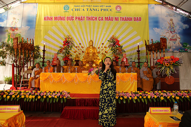 Hà Nội: Trang nghiêm Đại lễ kỷ niệm Phật Thành Đạo tại chùa Tăng Phúc