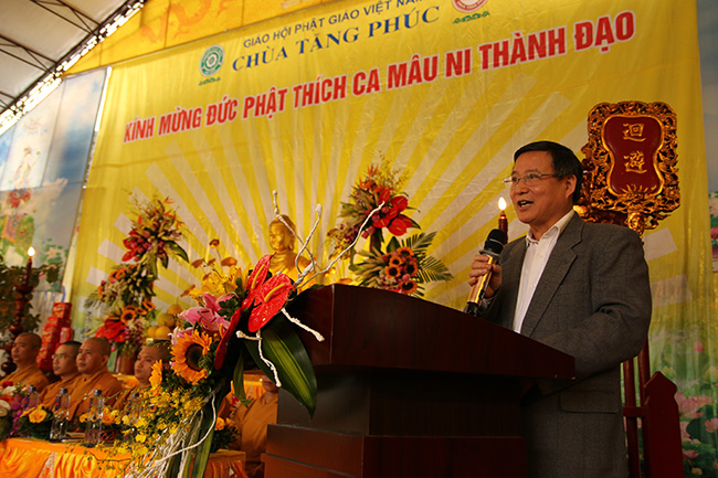 Hà Nội: Trang nghiêm Đại lễ kỷ niệm Phật Thành Đạo tại chùa Tăng Phúc