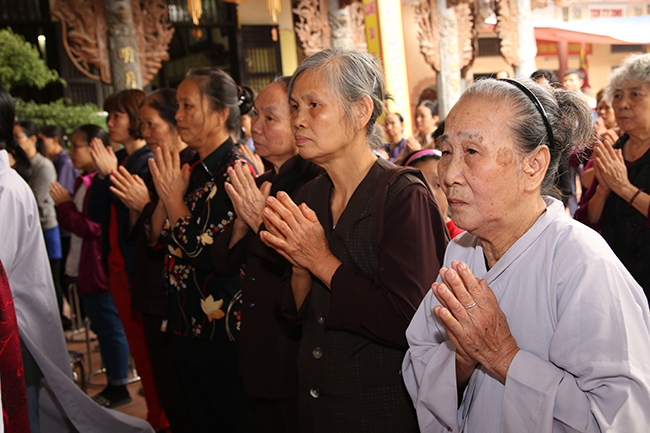 Hà Nội: Trang nghiêm Đại lễ kỷ niệm Phật Thành Đạo tại chùa Tăng Phúc