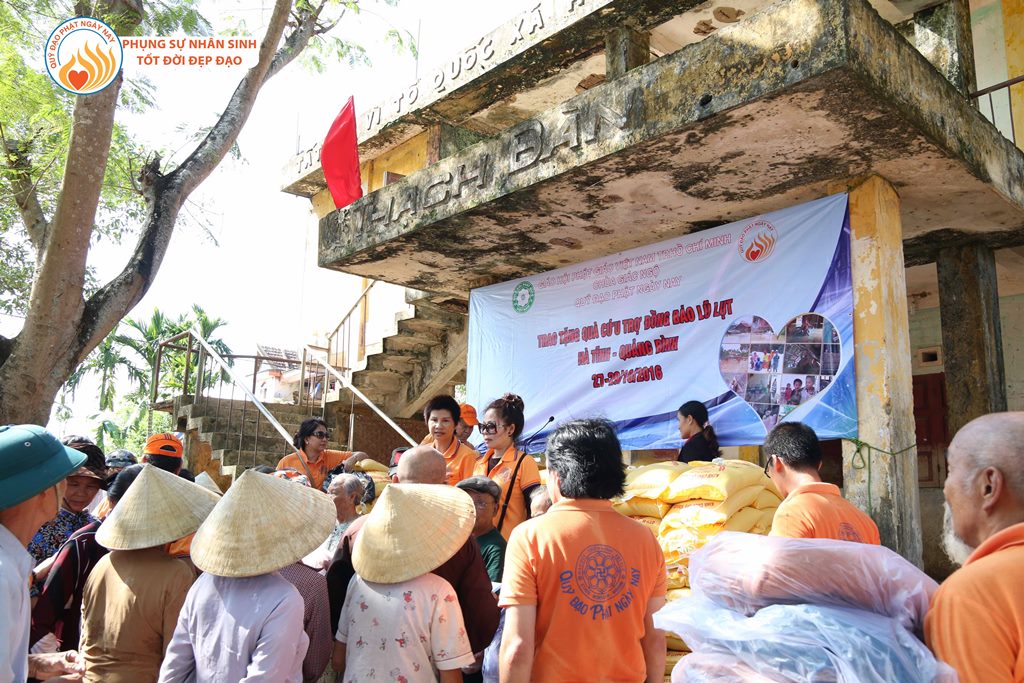 Quỹ Đạo Phật Ngày Nay – Tổng Kết Chương Trình Cứu Trợ Đồng Bào Lũ Lụt Tại Quảng Bình &amp; Hà Tĩnh Đợt 1 - Tháng 10/2016 (C88-1)