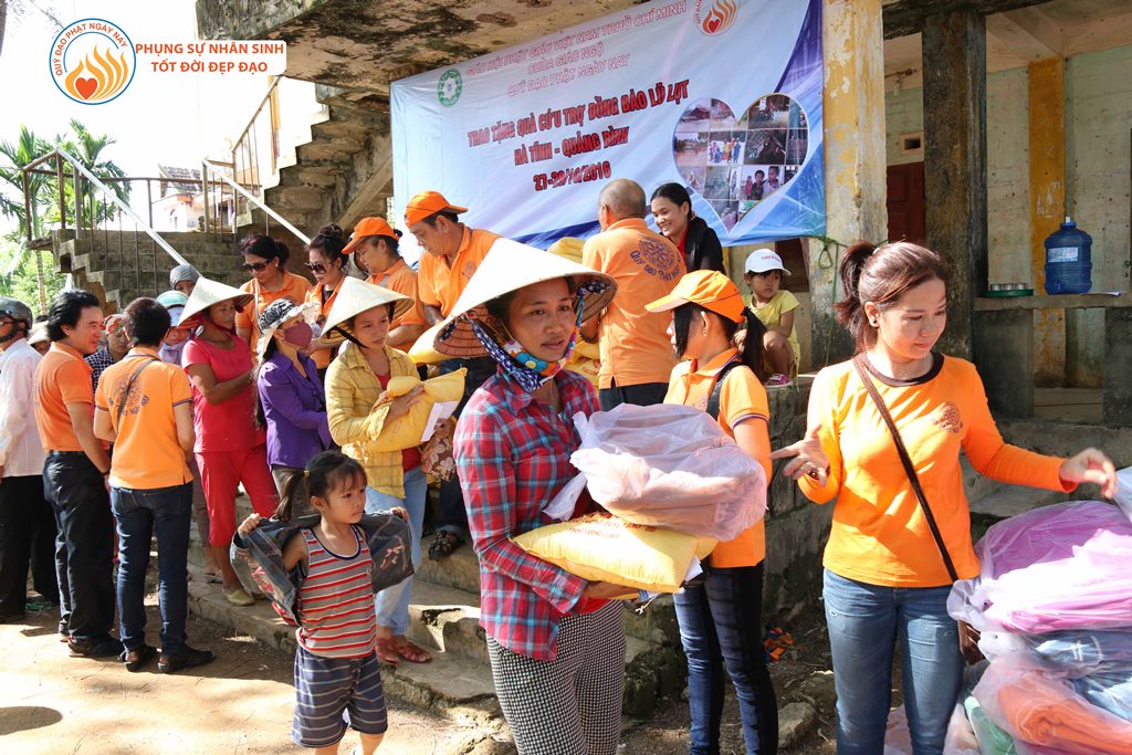 Quỹ Đạo Phật Ngày Nay – Tổng Kết Chương Trình Cứu Trợ Đồng Bào Lũ Lụt Tại Quảng Bình &amp; Hà Tĩnh Đợt 1 - Tháng 10/2016 (C88-1)
