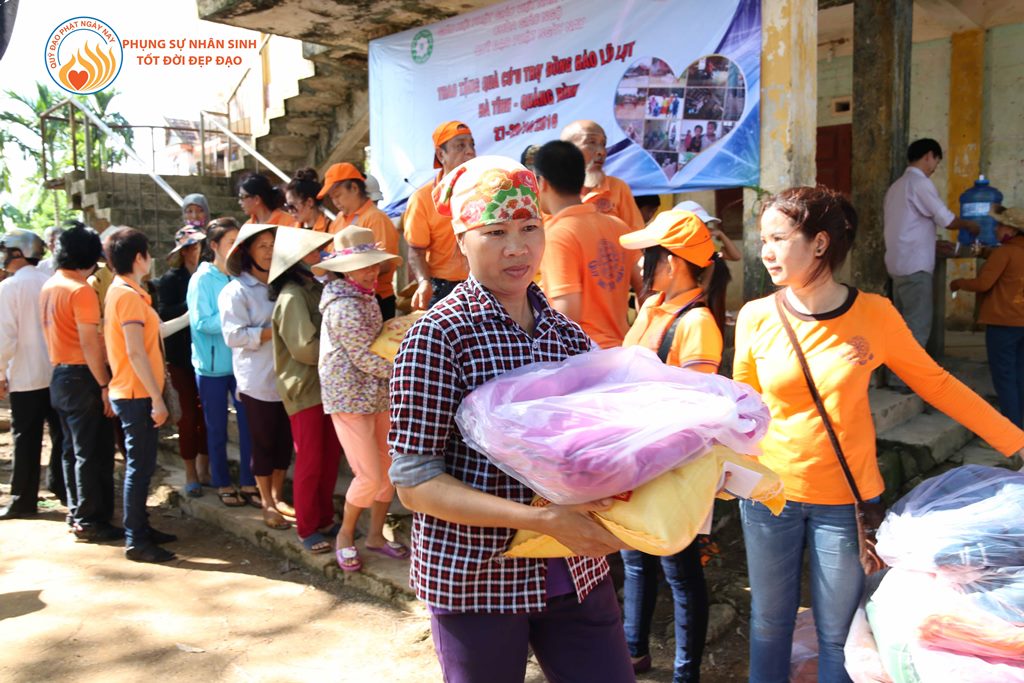 Quỹ Đạo Phật Ngày Nay – Tổng Kết Chương Trình Cứu Trợ Đồng Bào Lũ Lụt Tại Quảng Bình &amp; Hà Tĩnh Đợt 1 - Tháng 10/2016 (C88-1)