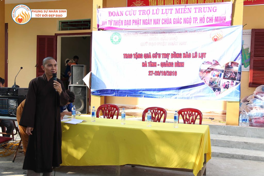 Quỹ Đạo Phật Ngày Nay – Tổng Kết Chương Trình Cứu Trợ Đồng Bào Lũ Lụt Tại Quảng Bình &amp; Hà Tĩnh Đợt 1 - Tháng 10/2016 (C88-1)