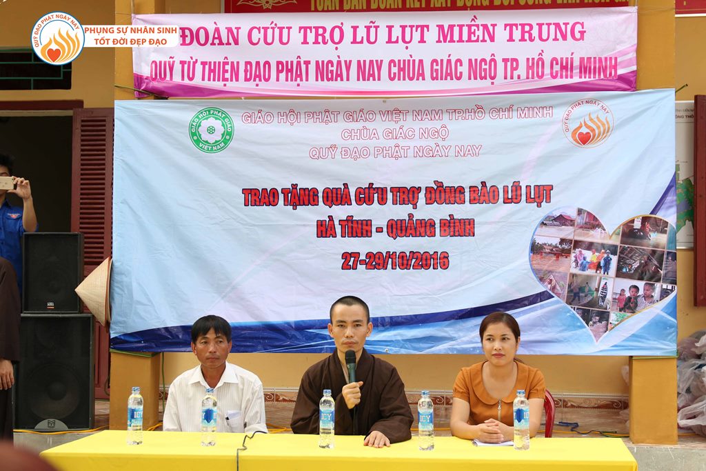 Quỹ Đạo Phật Ngày Nay – Tổng Kết Chương Trình Cứu Trợ Đồng Bào Lũ Lụt Tại Quảng Bình &amp; Hà Tĩnh Đợt 1 - Tháng 10/2016 (C88-1)