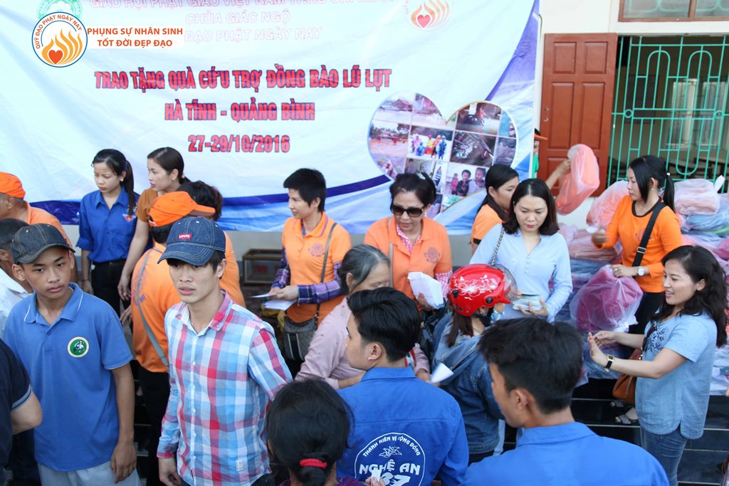 Quỹ Đạo Phật Ngày Nay – Tổng Kết Chương Trình Cứu Trợ Đồng Bào Lũ Lụt Tại Quảng Bình &amp; Hà Tĩnh Đợt 1 - Tháng 10/2016 (C88-1)