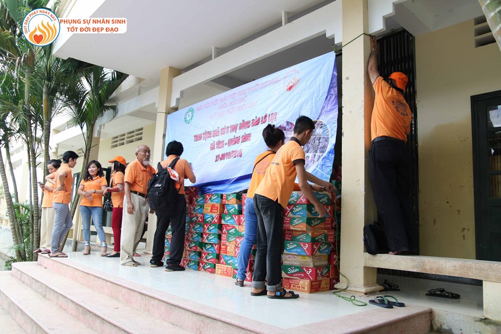 Quỹ Đạo Phật Ngày Nay – Tổng Kết Chương Trình Cứu Trợ Đồng Bào Lũ Lụt Tại Quảng Bình &amp; Hà Tĩnh Đợt 1 - Tháng 10/2016 (C88-1)