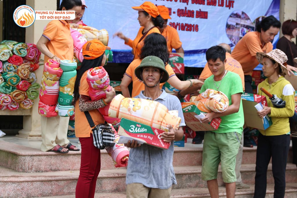 Quỹ Đạo Phật Ngày Nay – Tổng Kết Chương Trình Cứu Trợ Đồng Bào Lũ Lụt Tại Quảng Bình &amp; Hà Tĩnh Đợt 1 - Tháng 10/2016 (C88-1)