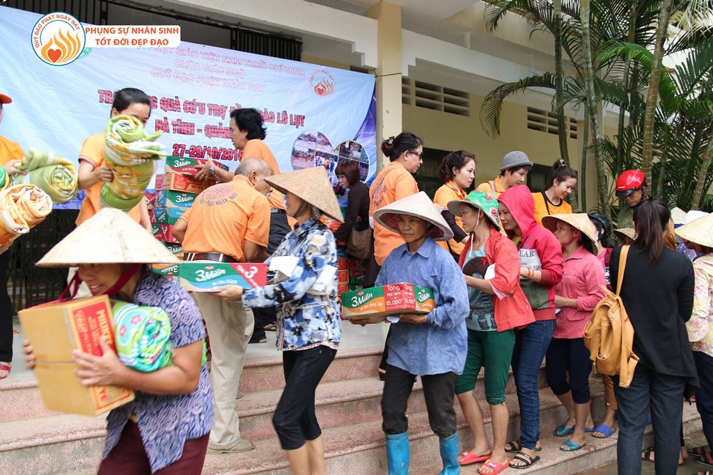 Quỹ Đạo Phật Ngày Nay – Tổng Kết Chương Trình Cứu Trợ Đồng Bào Lũ Lụt Tại Quảng Bình &amp; Hà Tĩnh Đợt 1 - Tháng 10/2016 (C88-1)