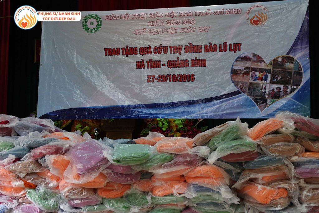 Quỹ Đạo Phật Ngày Nay – Tổng Kết Chương Trình Cứu Trợ Đồng Bào Lũ Lụt Tại Quảng Bình &amp; Hà Tĩnh Đợt 1 - Tháng 10/2016 (C88-1)