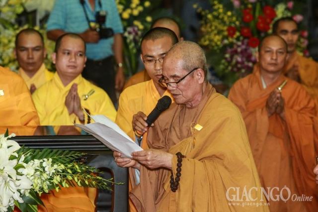 Lễ tưởng niệm Đức Phó Pháp chủ Thích Thiện Bình