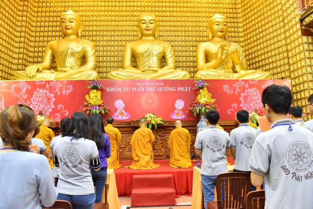 Chùa Giác Ngộ: Khóa tu Tuổi Trẻ Hướng Phật lần thứ 7