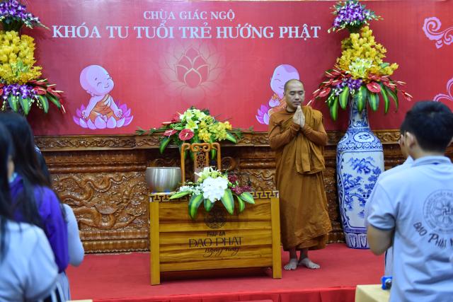 Chùa Giác Ngộ: Khóa tu Tuổi Trẻ Hướng Phật lần thứ 7