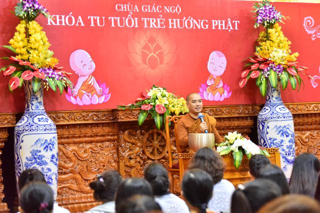 Chùa Giác Ngộ: Khóa tu Tuổi Trẻ Hướng Phật lần thứ 7