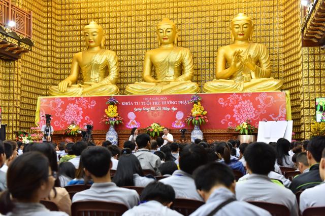 Chùa Giác Ngộ: Khóa tu Tuổi Trẻ Hướng Phật lần thứ 7