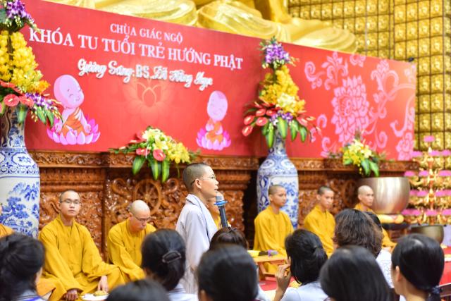 Chùa Giác Ngộ: Khóa tu Tuổi Trẻ Hướng Phật lần thứ 7