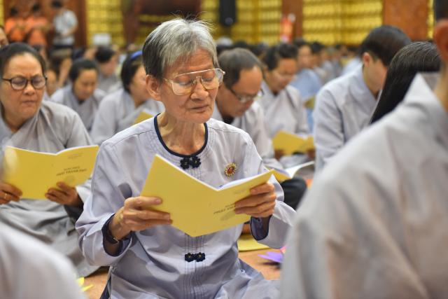 Chùa Giác Ngộ: Long trọng tổ chức khóa lễ Phật Thành Đạo PL. 2560