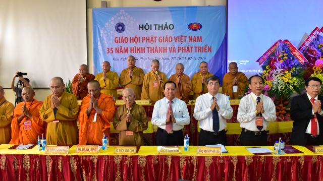 TP. HCM: Hội thảo khoa học ‘’Giáo hội Phật giáo Việt Nam 35 năm hình thành và phát triển’’