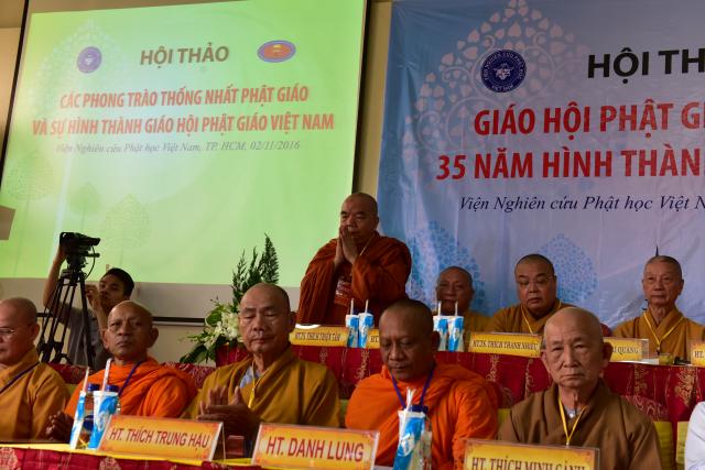 TP. HCM: Hội thảo khoa học ‘’Giáo hội Phật giáo Việt Nam 35 năm hình thành và phát triển’’