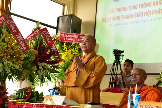 TP. HCM: Hội thảo khoa học ‘’Giáo hội Phật giáo Việt Nam 35 năm hình thành và phát triển’’