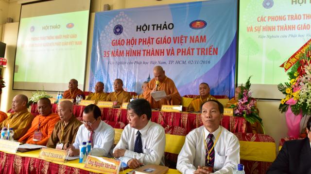 TP. HCM: Hội thảo khoa học ‘’Giáo hội Phật giáo Việt Nam 35 năm hình thành và phát triển’’