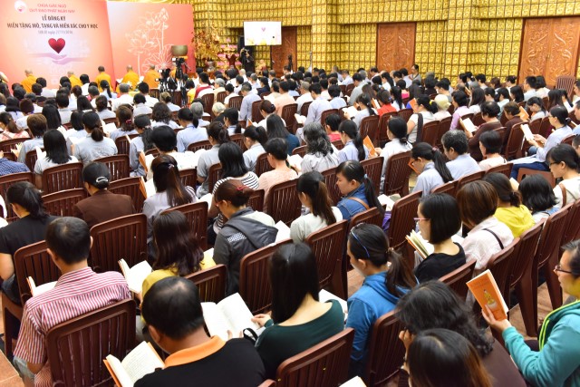 Chùa Giác Ngộ: 449 người đăng ký hiến tạng, mô và hiến xác cho y học