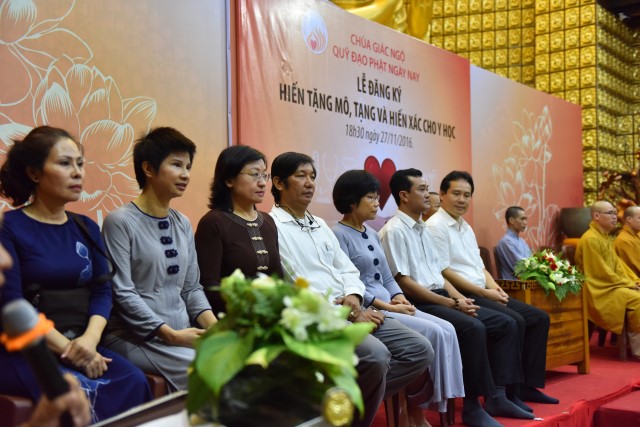 Chùa Giác Ngộ: 449 người đăng ký hiến tạng, mô và hiến xác cho y học