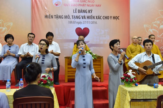 Chùa Giác Ngộ: 449 người đăng ký hiến tạng, mô và hiến xác cho y học