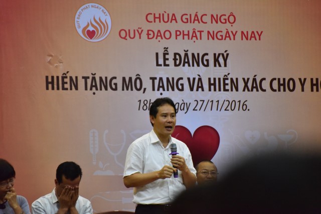 Chùa Giác Ngộ: 449 người đăng ký hiến tạng, mô và hiến xác cho y học
