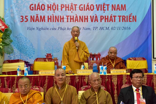TP. HCM: Hội thảo khoa học ‘’Giáo hội Phật giáo Việt Nam 35 năm hình thành và phát triển’’