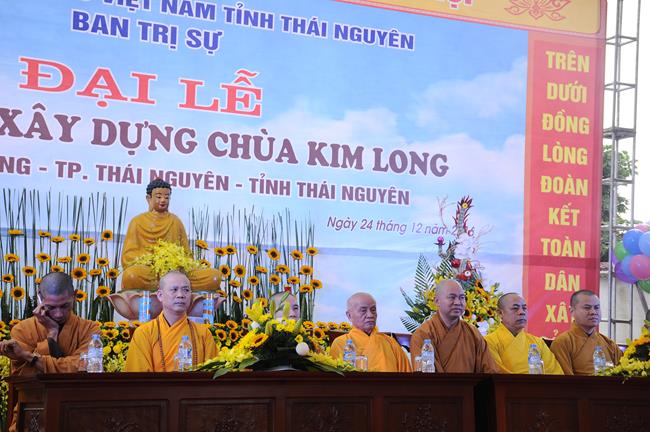 Thái Nguyên: Đại lễ khởi công xây dựng chùa Kim Long