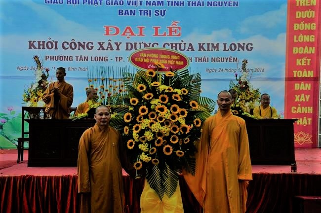 Thái Nguyên: Đại lễ khởi công xây dựng chùa Kim Long