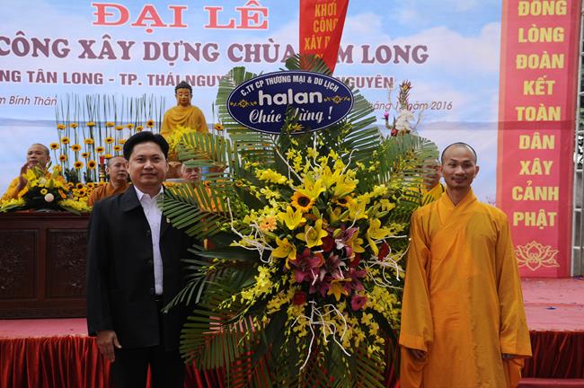 Thái Nguyên: Đại lễ khởi công xây dựng chùa Kim Long
