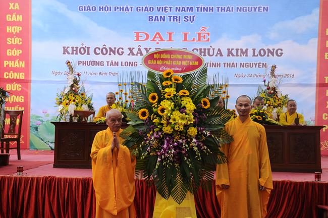 Thái Nguyên: Đại lễ khởi công xây dựng chùa Kim Long