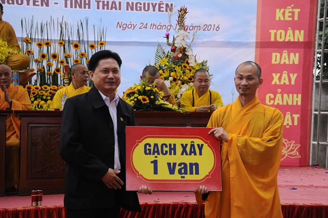 Thái Nguyên: Đại lễ khởi công xây dựng chùa Kim Long