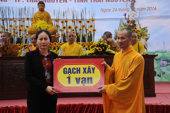 Thái Nguyên: Đại lễ khởi công xây dựng chùa Kim Long