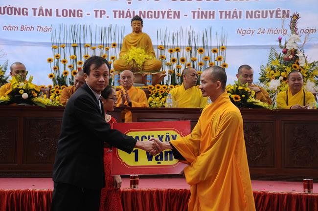 Thái Nguyên: Đại lễ khởi công xây dựng chùa Kim Long