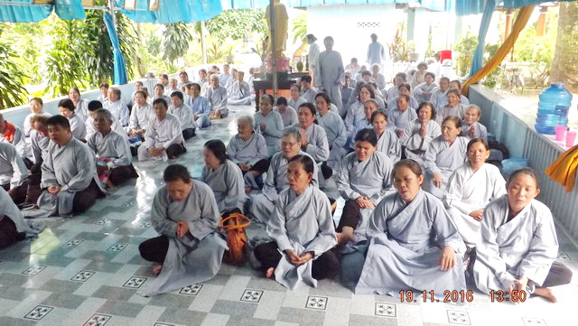 Chùa Minh Châu: Khóa tu niệm Phật kỳ thứ 18