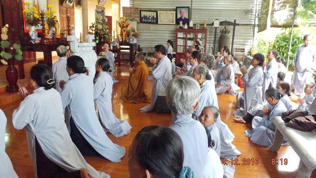 Chùa Hưng Long: Lễ thỉnh tôn tượng Phật và Bồ Tát.