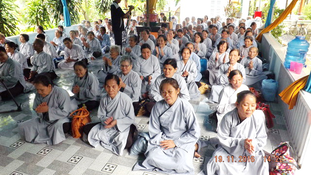 Chùa Minh Châu: Khóa tu niệm Phật kỳ thứ 18