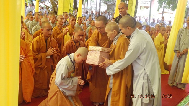 Khánh Hòa: Bế mạc Đại giới đàn Quảng Đức PL.2560