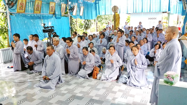 Chùa Minh Châu: Khóa tu niệm Phật kỳ thứ 18