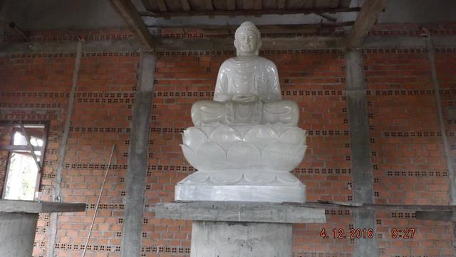 Chùa Hưng Long: Lễ thỉnh tôn tượng Phật và Bồ Tát.