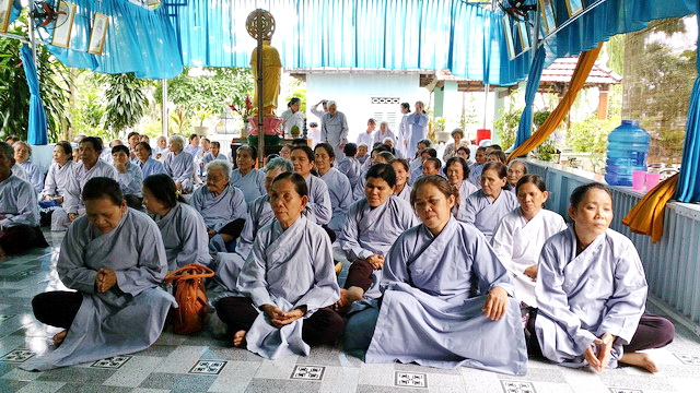 Chùa Minh Châu: Khóa tu niệm Phật kỳ thứ 18