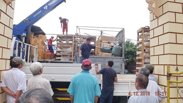 Chùa Hưng Long: Lễ thỉnh tôn tượng Phật và Bồ Tát.