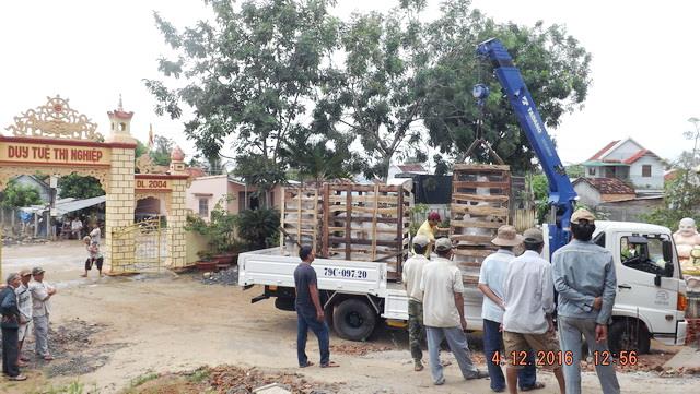 Chùa Hưng Long: Lễ thỉnh tôn tượng Phật và Bồ Tát.