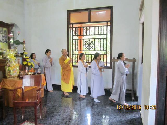 Đạo tràng Bát quan trai Tổ đình Thiên Bửu tổ chức lễ tri ân Tam bảo và tổng kết cuối năm.