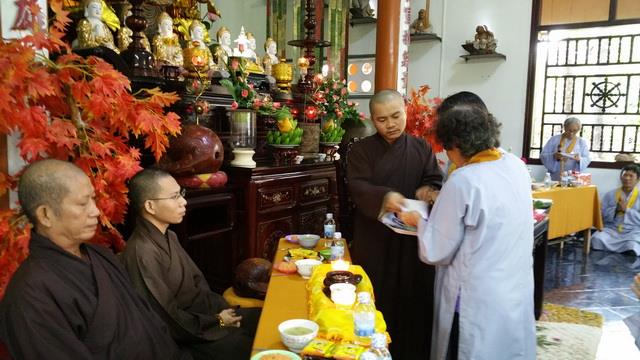 Đạo tràng Bát quan trai Tổ đình Thiên Bửu tổ chức lễ tri ân Tam bảo và tổng kết cuối năm.